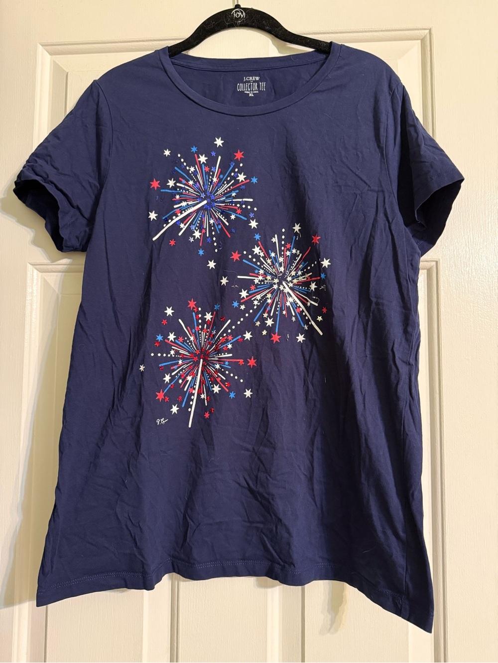 J Crew Factory Fireworks Tee